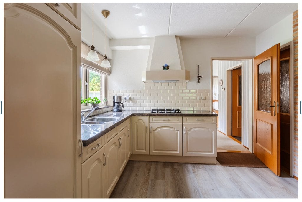 Compleet keuken, Huis en Inrichting, Ophalen, Gebruikt, Hoekkeuken, Graniet of Steen