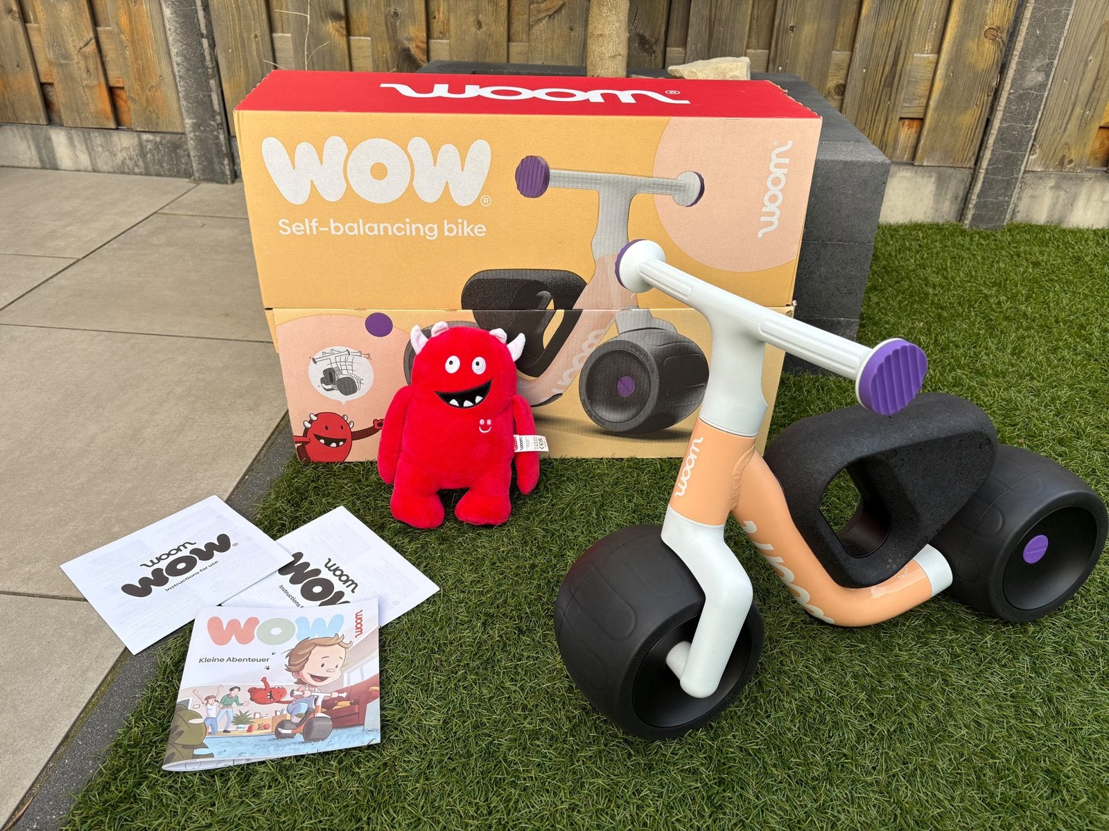 Woom WOW Loopfiets zgan, Ophalen, Nieuw, Loopfiets