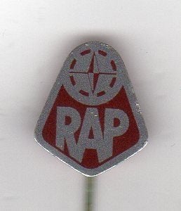 Speldje RAP BROMFIETS (A1), Ophalen of Verzenden, Gebruikt, Overige onderwerpen