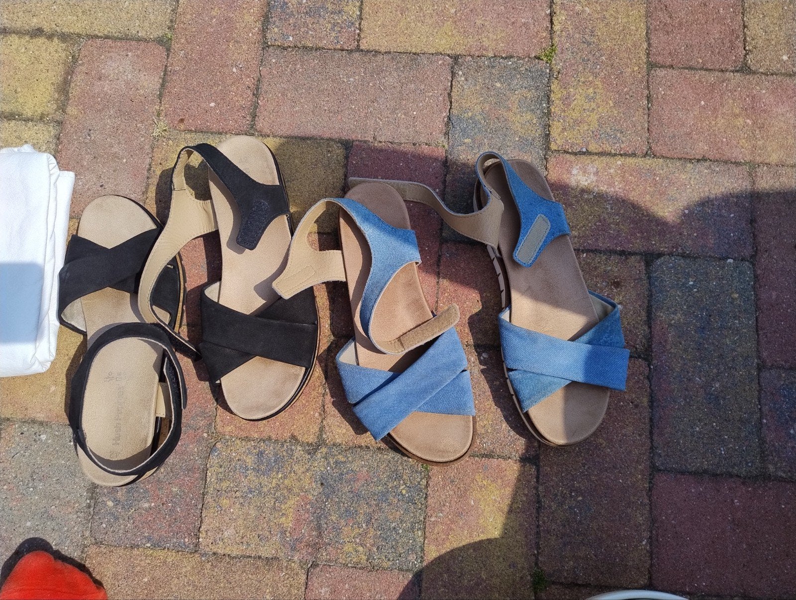 Sandalen maat 42, Ophalen, Zo goed als nieuw, Sandalen of Muiltjes