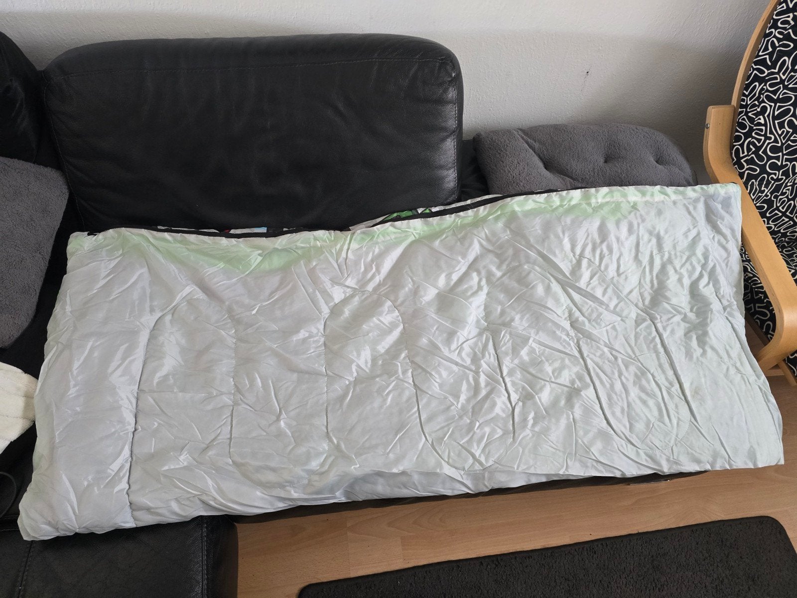 Minecraft slaapzak met Creeper & Zombie print (70x170cm), Ophalen of Verzenden, Zo goed als nieuw