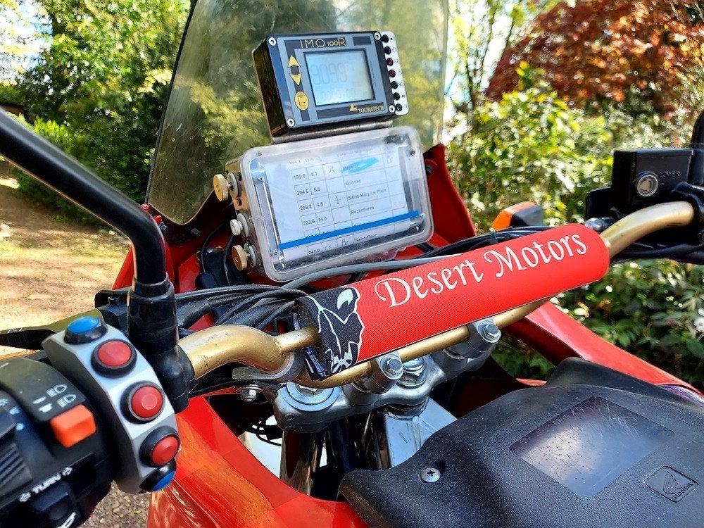 Touratech Elek. roadbook en Imo 110R rally computer compleet, Verzenden