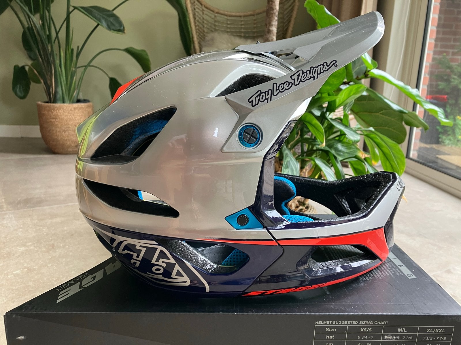 Troy Lee Designs Stage full face enduro helm maat S, Ophalen of Verzenden, Zo goed als nieuw, S, Heer of Dame