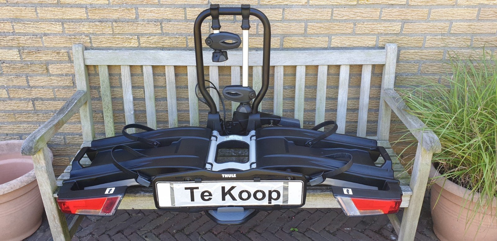 ZGAN : THULE XT 933 fietsendrager voor 60 KG draaggewicht, Elektrische fiets, Ophalen of Verzenden, Zo goed als nieuw, 2 fietsen