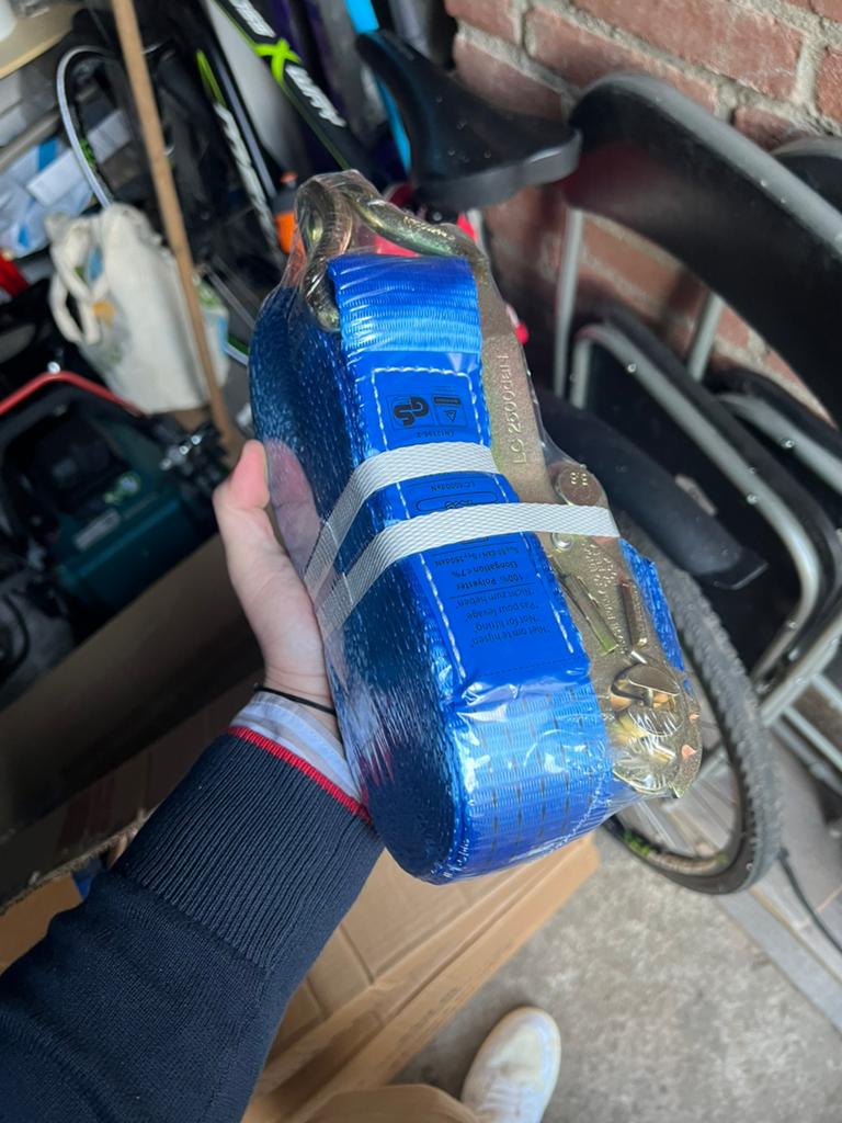 Spanbanden 8t 9m - Nieuw en Ongebruikt, Ophalen of Verzenden, Nieuw