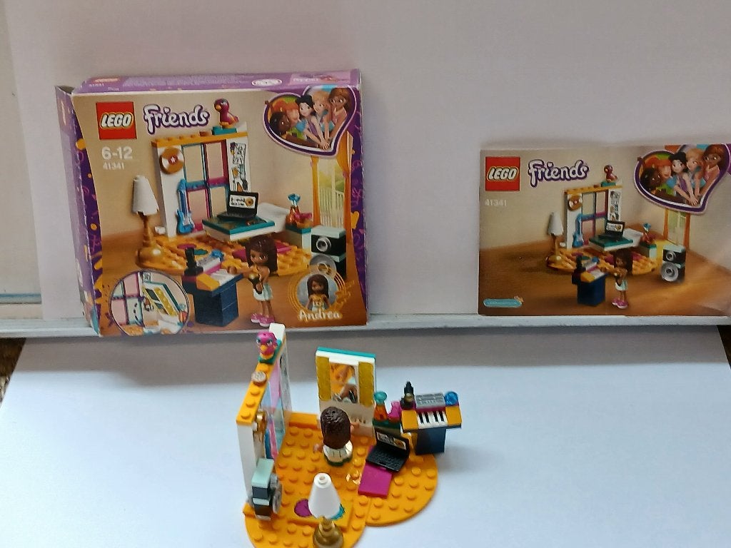 Lego Friends, 41341 Andres's Slaapkamer, Lego, Friends, Ophalen of Verzenden, Zo goed als nieuw