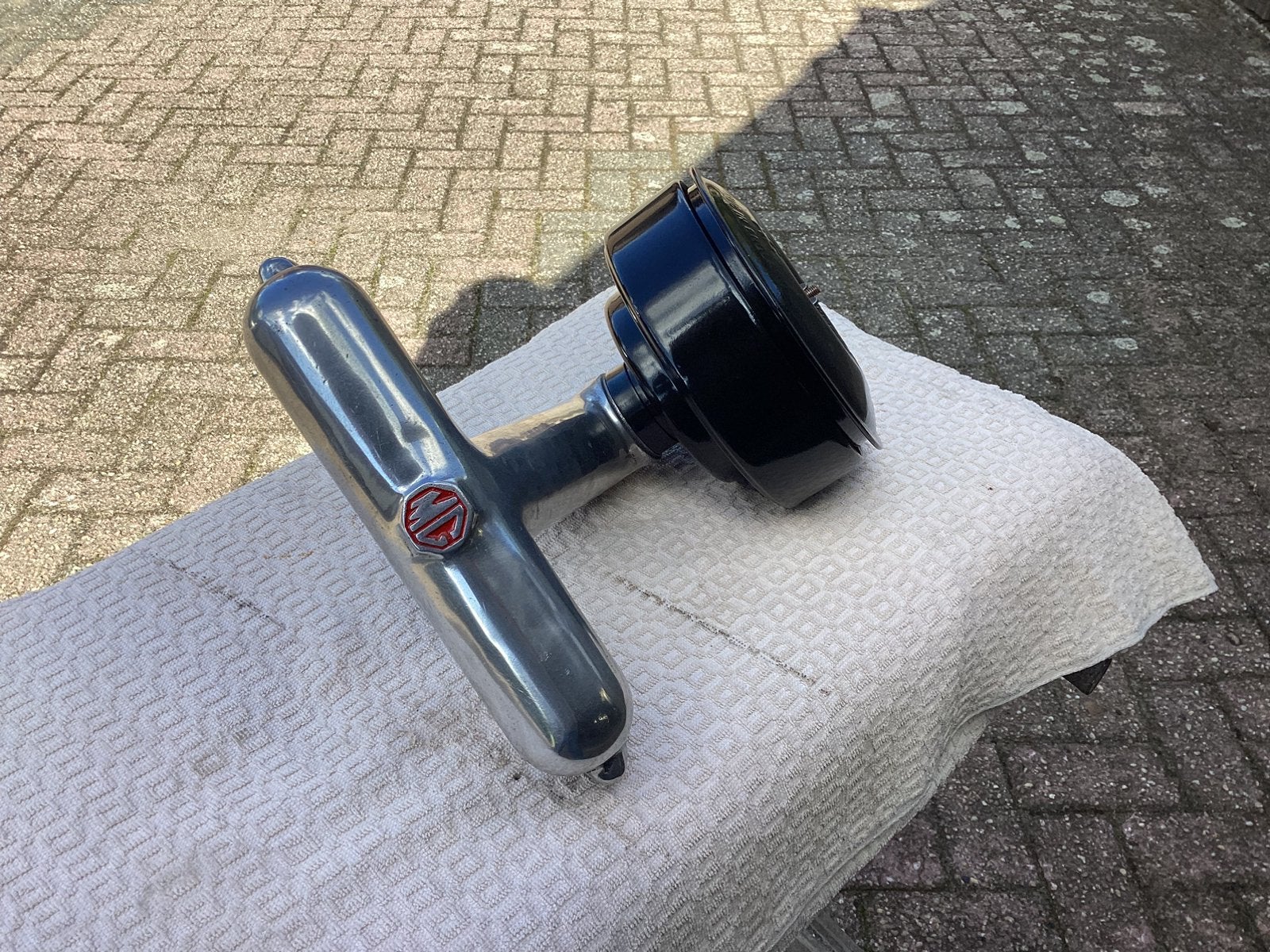 Te koop MG TD luchtfilter en spruitstuk, Ophalen of Verzenden, MG