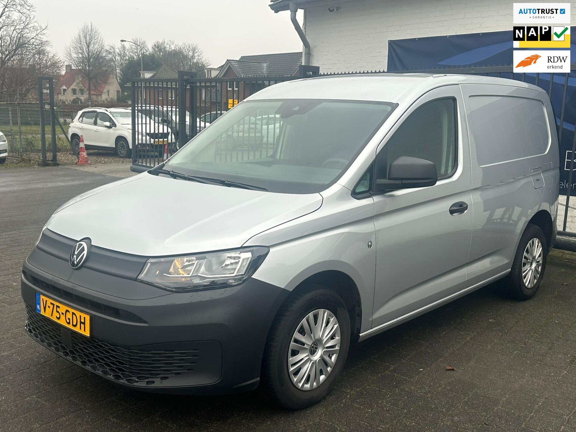 Volkswagen Caddy Cargo 2.0 TDI Trend / DIGI DASH / FABRIEKSG, Auto's, Adaptive Cruise Control, Gebruikt, Euro 6, 4 cilinders