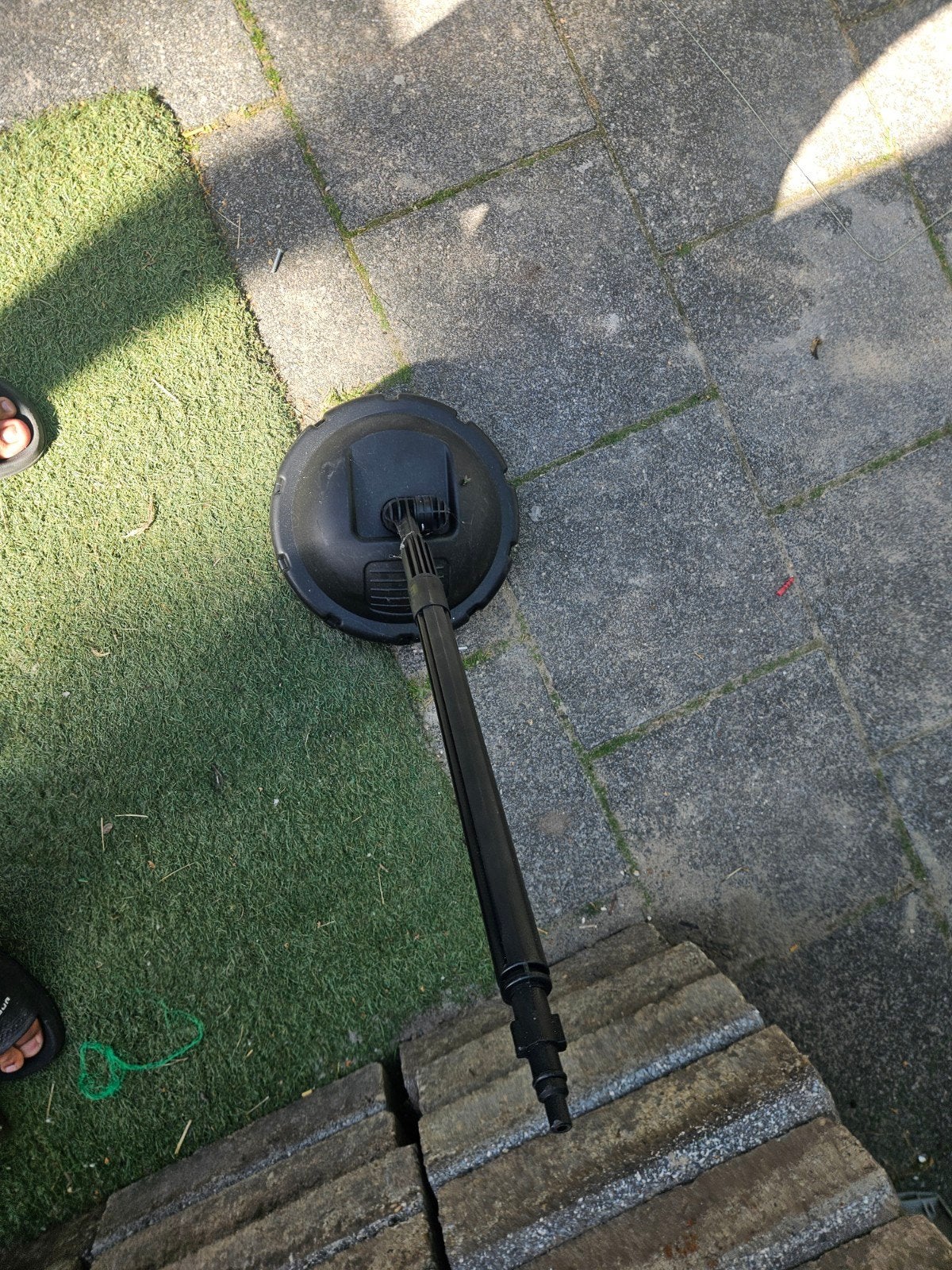 Hogedrukreiniger terrasreiniger opzetstuk, Ophalen of Verzenden, Zo goed als nieuw