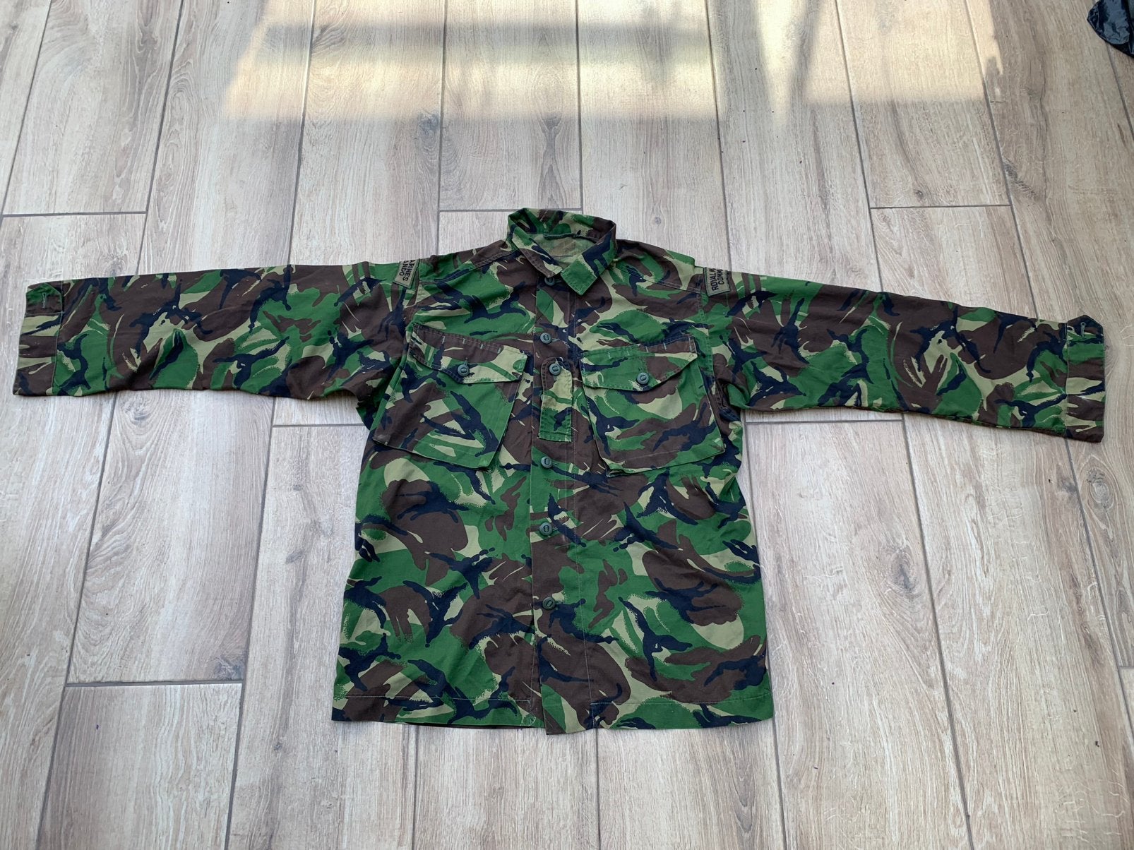 Leger jas, Verzamelen, Militaria | Algemeen, Marine, Kleding of Schoenen, Engeland, Ophalen of Verzenden