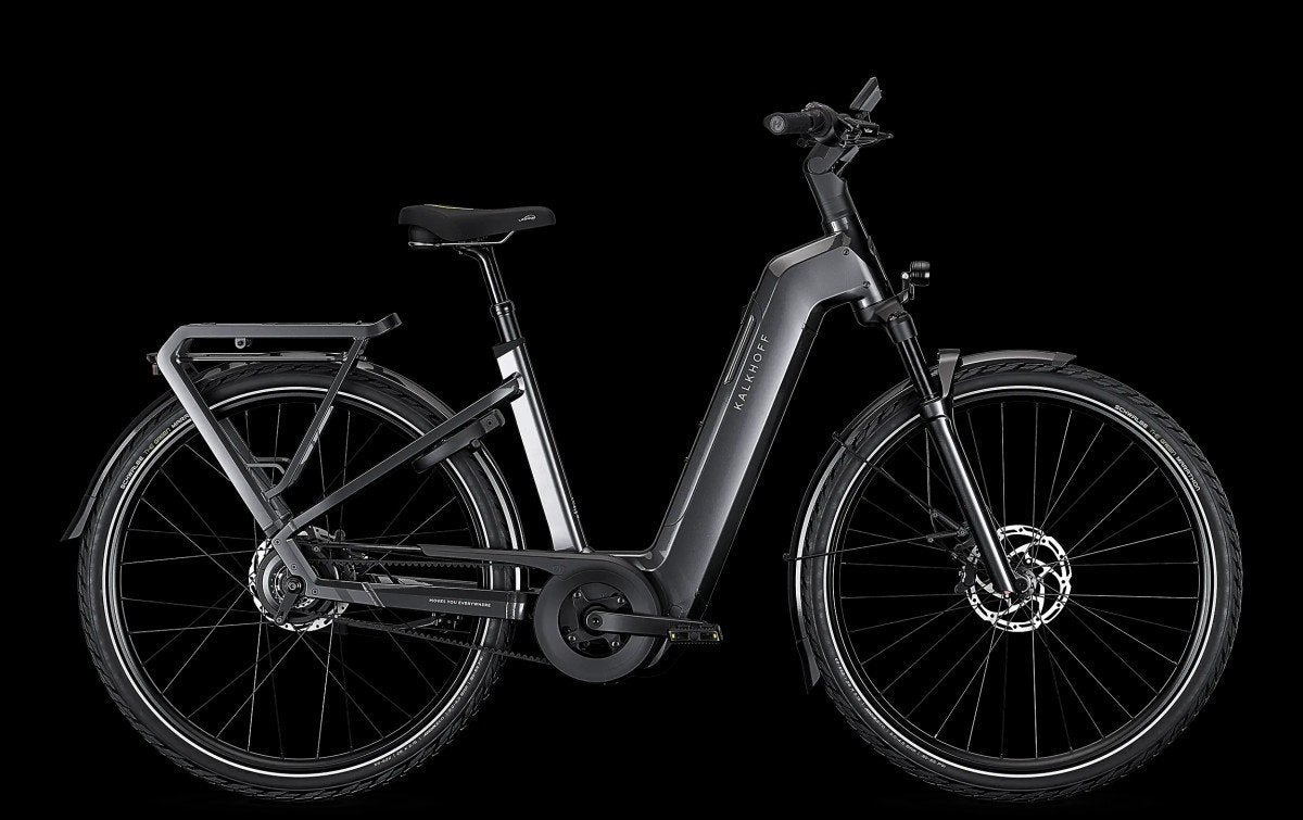 KALKHOFF IMAGE 5+ ADVANCE Diamondblack Glossy Glans 53cm, Fietsen en Brommers, -, -, Nieuw, 51 tot 55 cm
