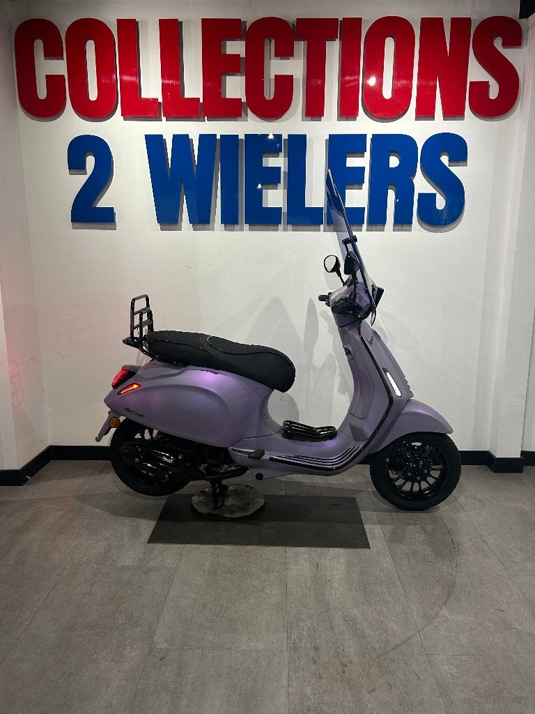 Vespa Sprint 11-2024 Opaco Violetta IN NIEUWSTAAT, Maximaal 45 km/u, Vespa S, Ophalen of Verzenden, Zo goed als nieuw