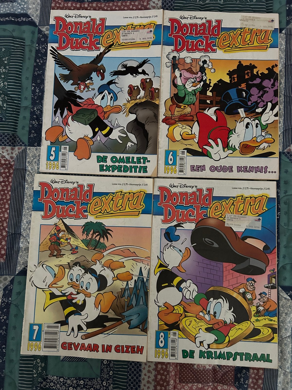 Donald Duck Extra en Specials - Grote collectie, Meerdere stripboeken, Ophalen of Verzenden, Gelezen