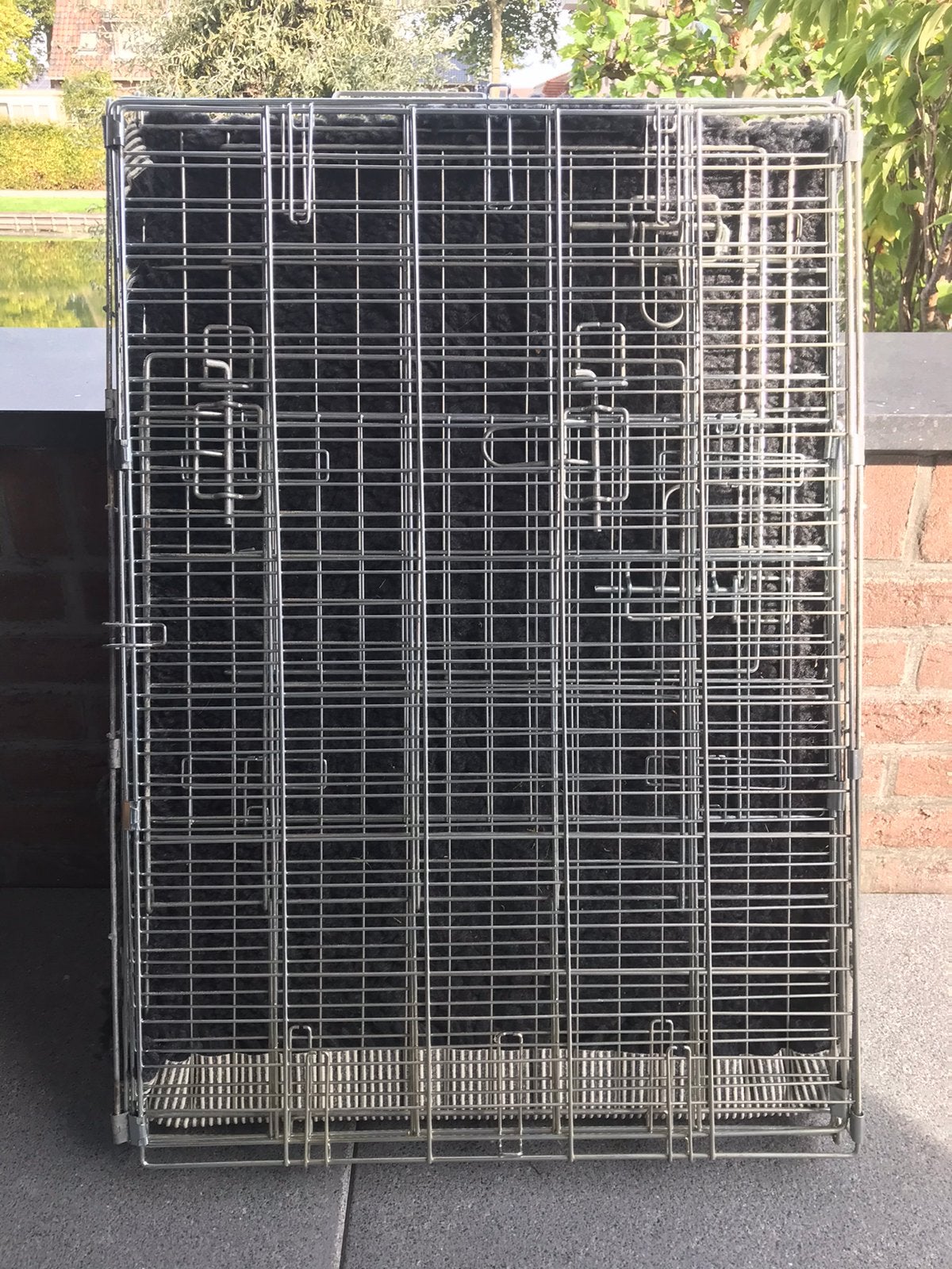 Honden bench 80 x 55 cm, Ophalen, Gebruikt, Minder dan 65 cm, Hondenhok