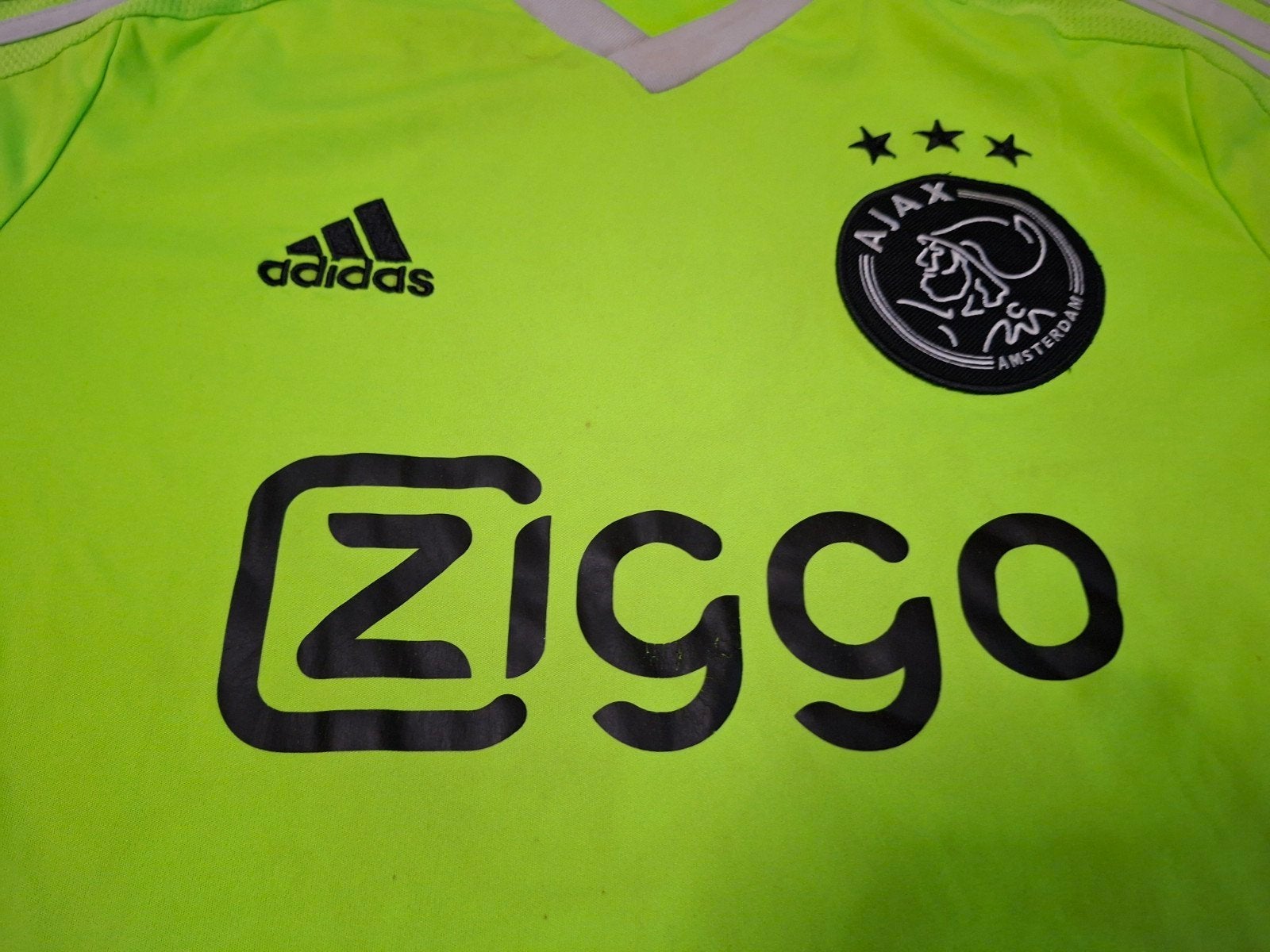 AJAX sportshirt  maat S, Kleding | Heren, Ophalen of Verzenden, Voetbal, Gedragen, Groen