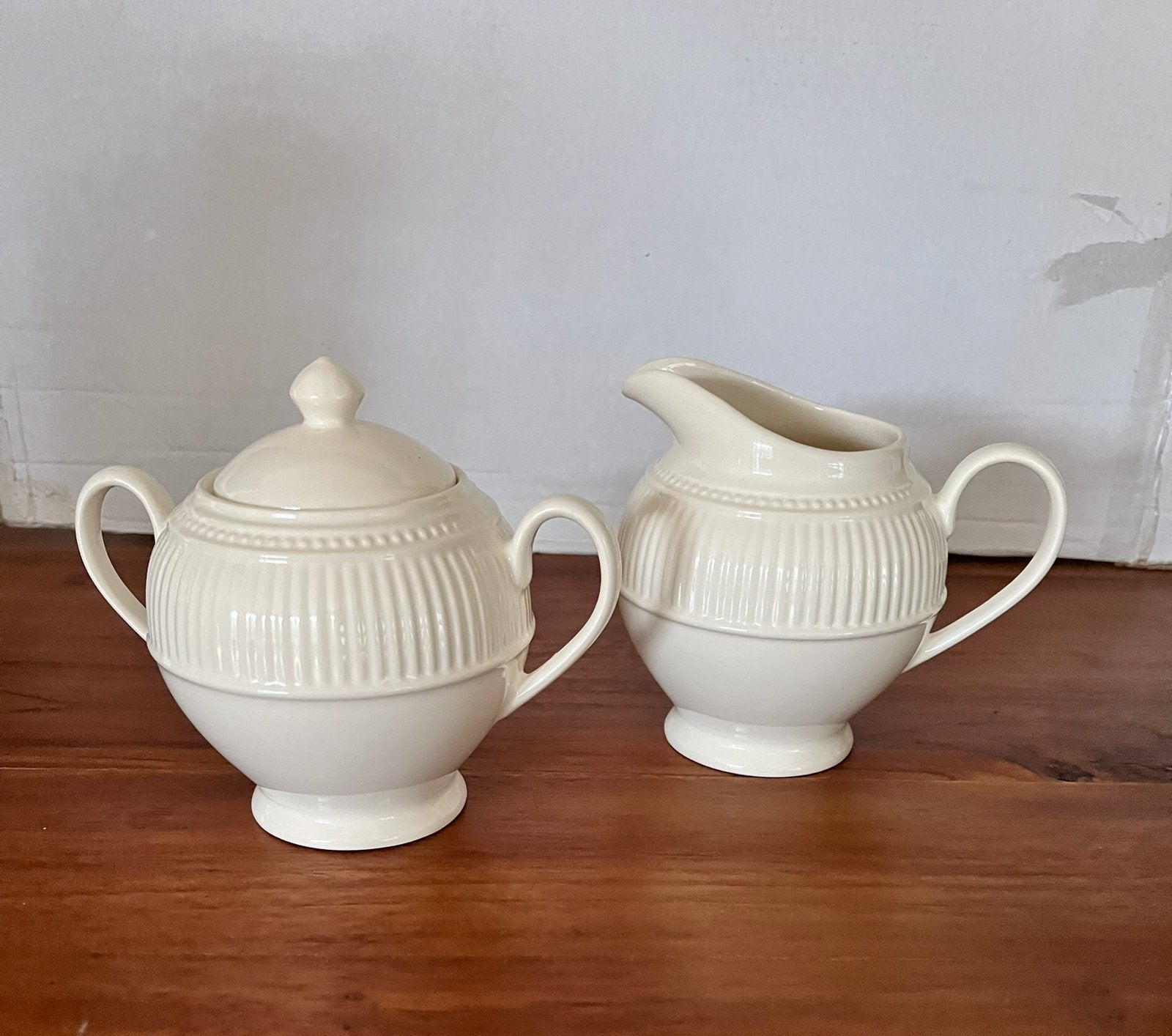 Wedgwood Windsor suiker en melk potjes, Ophalen of Verzenden