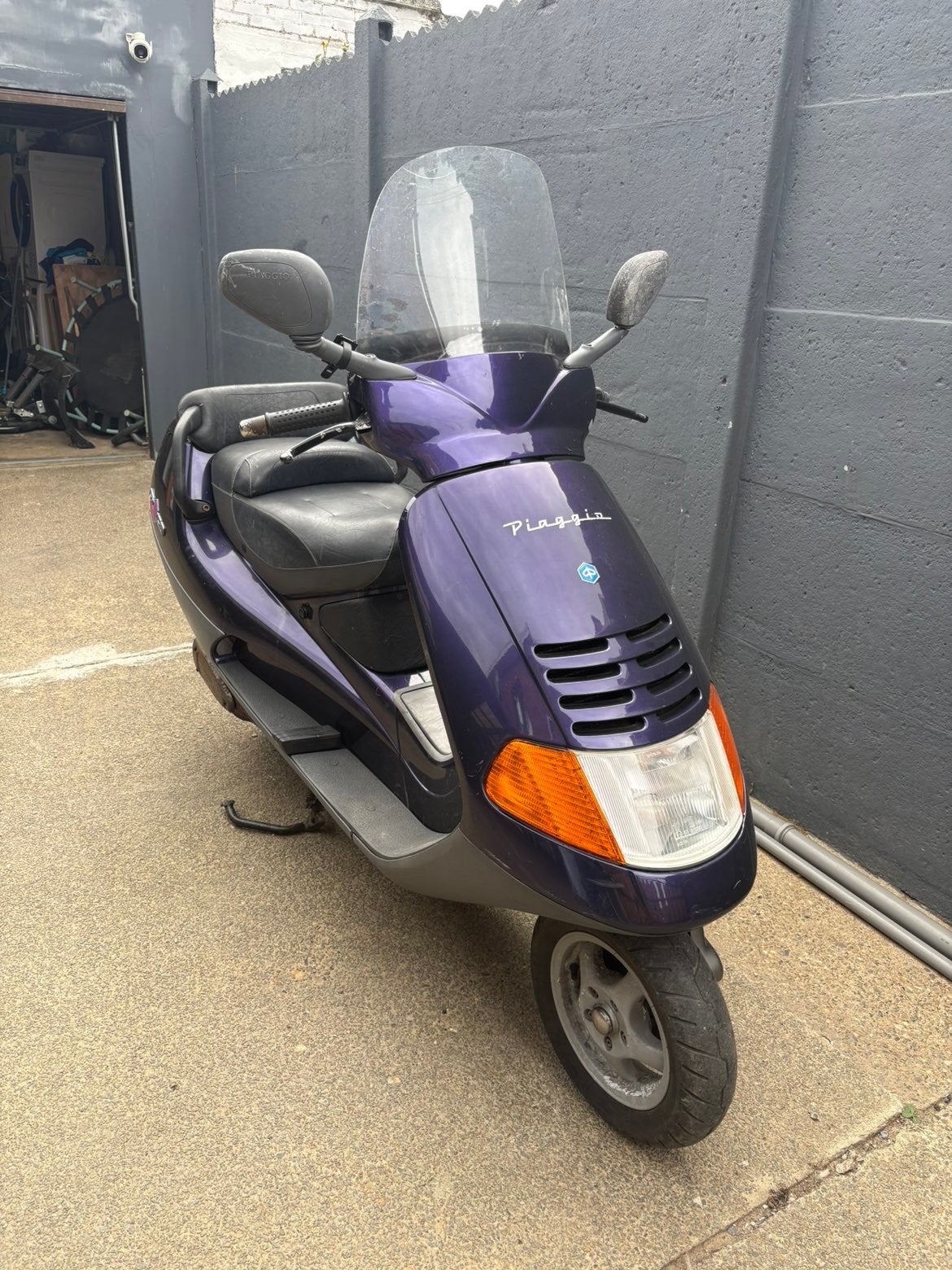 Piaggio Hexagon 150cc 2T, Ophalen, Tweetakt, Maximaal 45 km/u, Zip