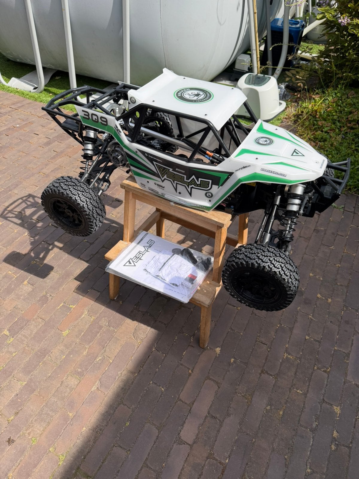 Kraken vesla5   12S 800 kv max 5 nieuw, Auto offroad, Nieuw, Overige schalen, Ophalen