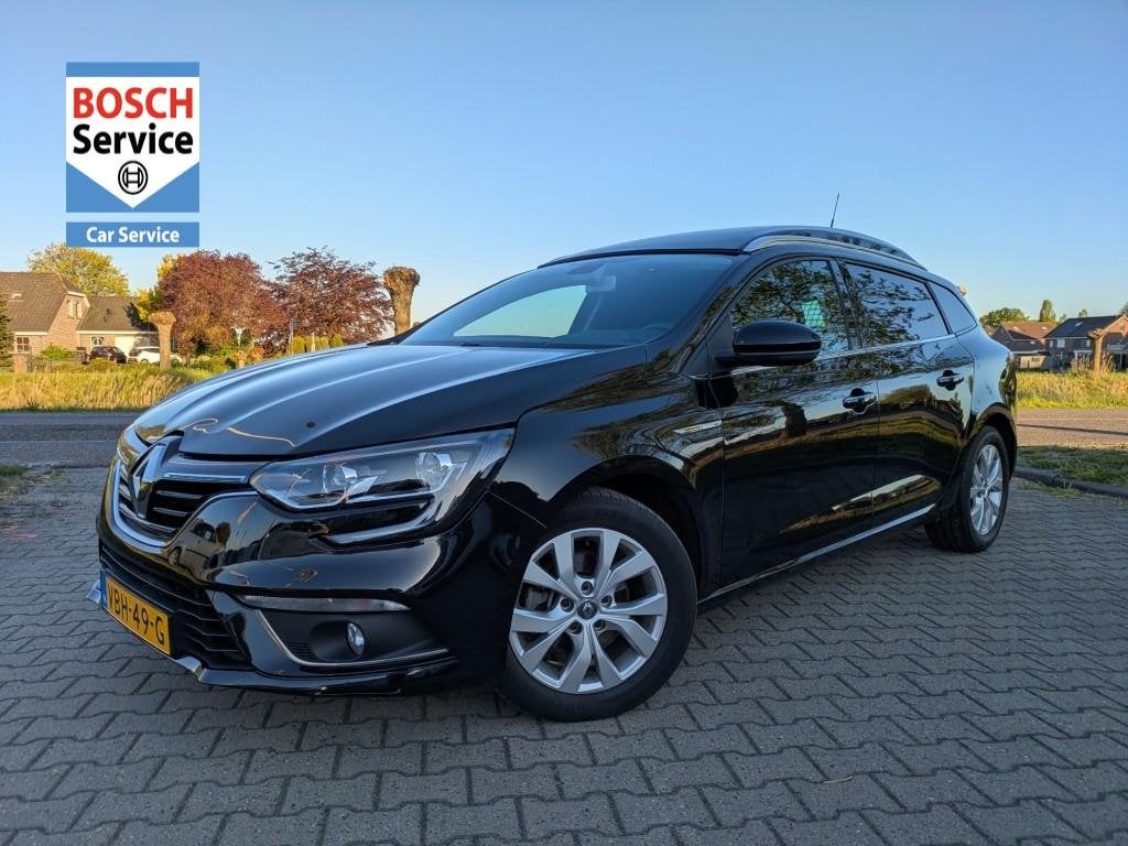 Renault MEGANE 1.3 TCE LIMITED I Grijs kenteken I BTW I Deal, Auto's, Gebruikt, 4 cilinders, Met garantie (alle), Electronic Stability Program (ESP)