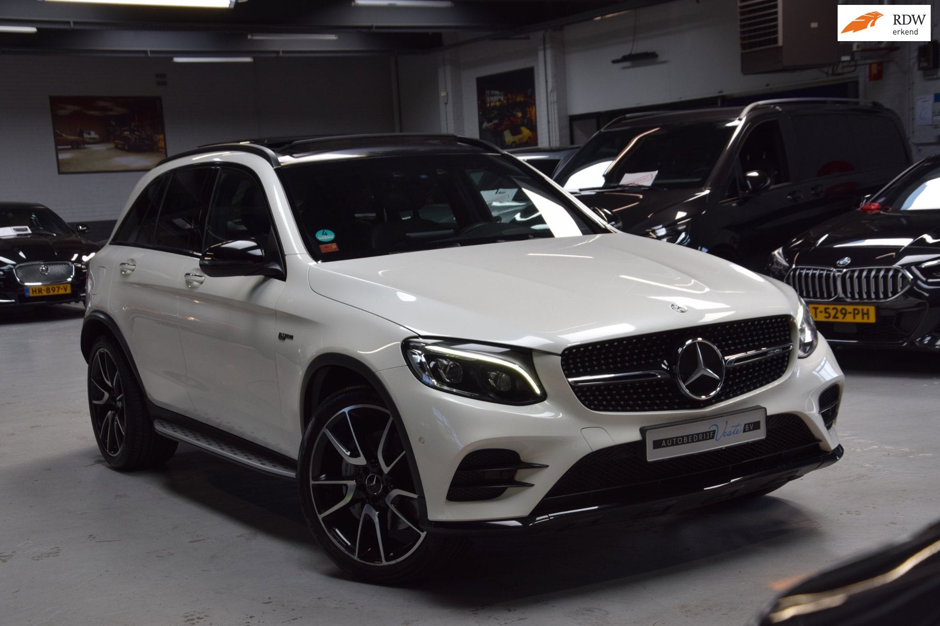 Mercedes-Benz GLC-klasse AMG 43 4MATIC Panorama*Burmester*Ca, Auto's, Mercedes-Benz, Automaat, Gebruikt, Zwart, 367 pk
