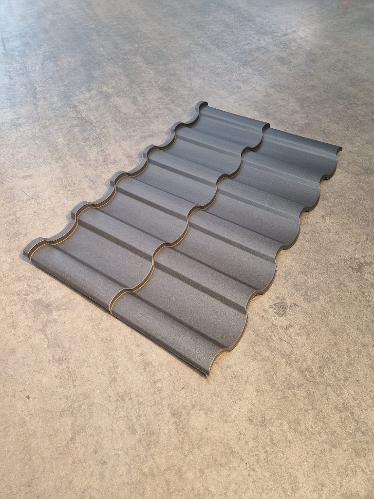 Metigla Star Dakpanprofielplaten RAL 9005, Kunststof, Zwart, Nieuw, 15 m² of meer