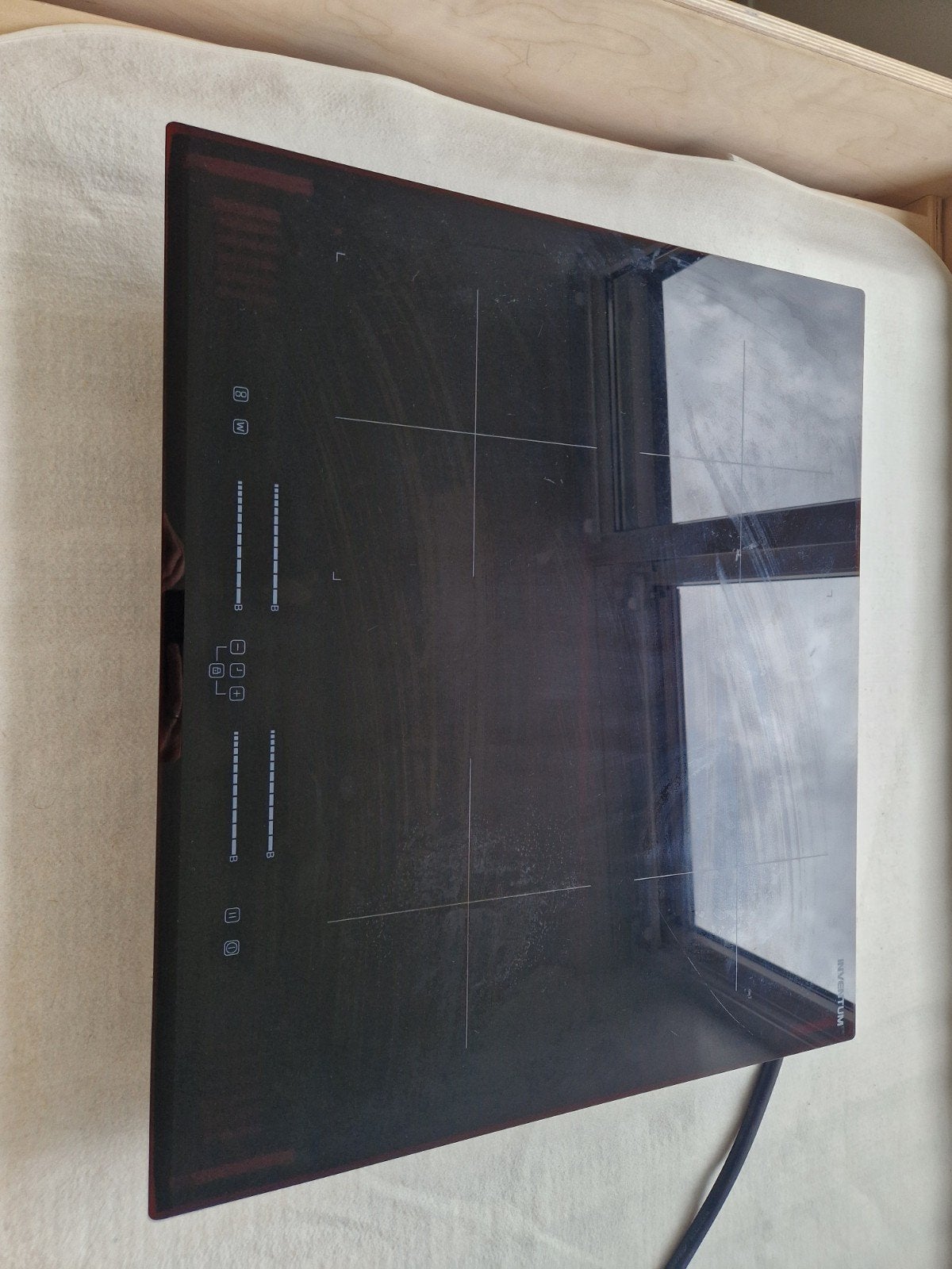 Inventum Inductiekookplaat IKI6035/01 - 4 kookzones, Witgoed en Apparatuur, Kookplaten, Ophalen, Gebruikt, 4 kookzones, Inbouw