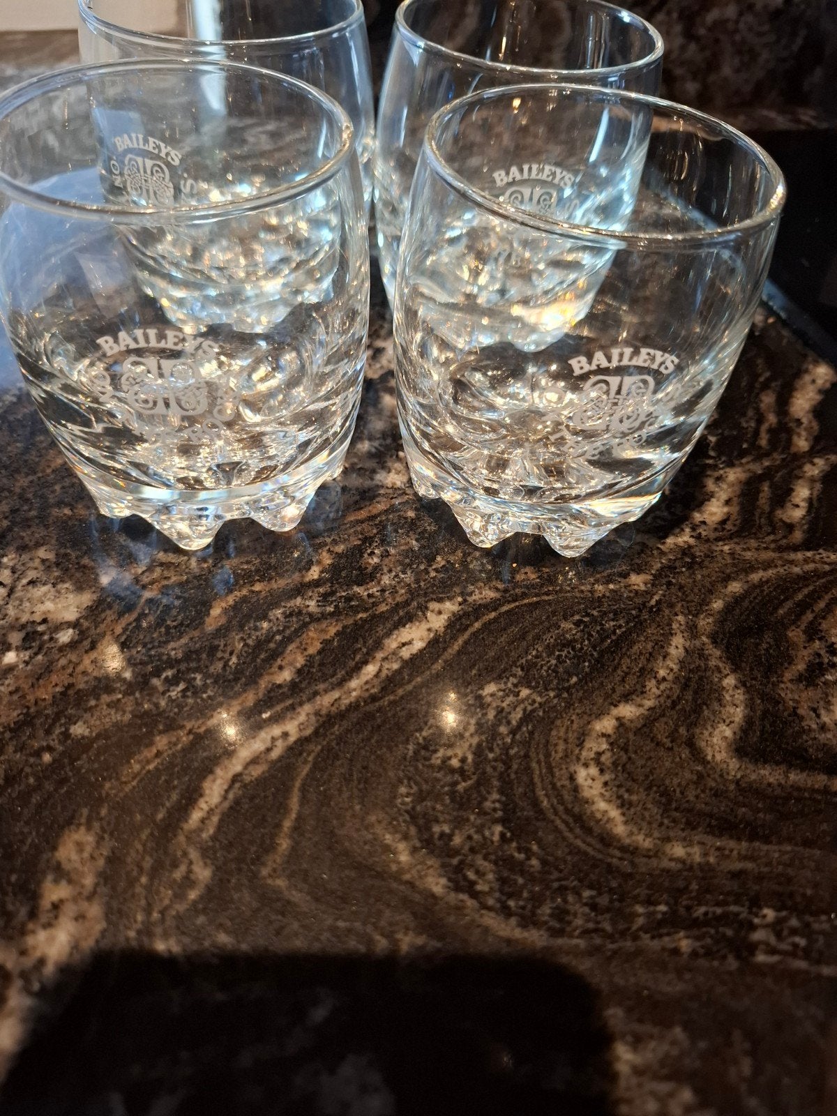 Set van 4 Baileys 'On The Rocks' glazen, Verzamelen, Glas en Borrelglaasjes, Ophalen of Verzenden, Nieuw, Overige typen