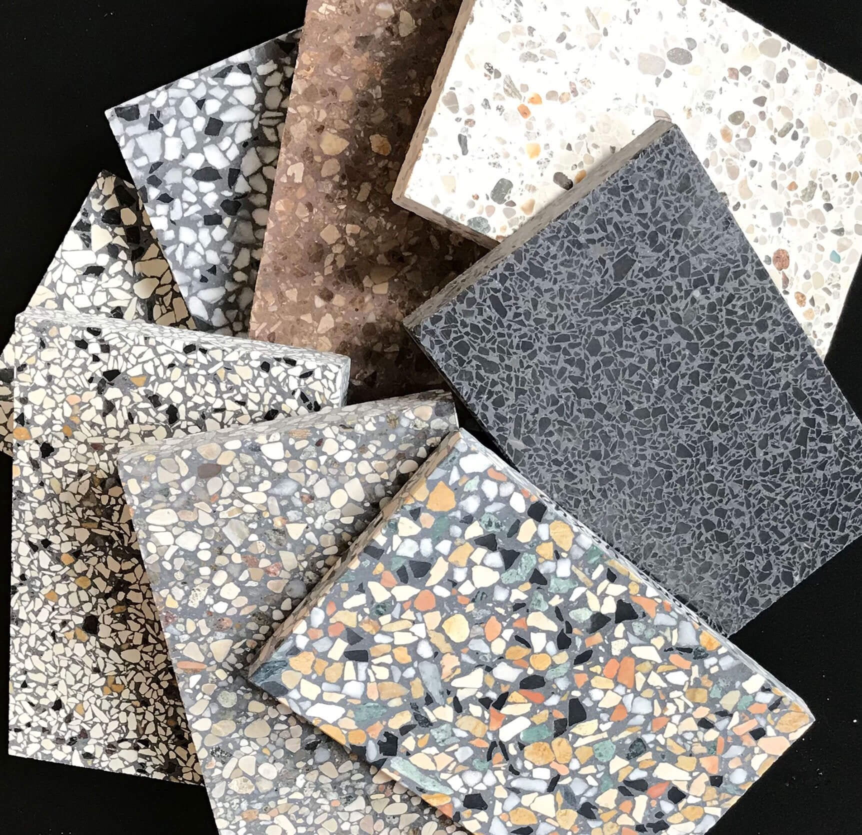 Granito terrazzo tegels, Doe-het-zelf en Verbouw, Tegels, Zo goed als nieuw, Vloertegels, Keramiek, 60 cm of meer, Minder dan 5 m²
