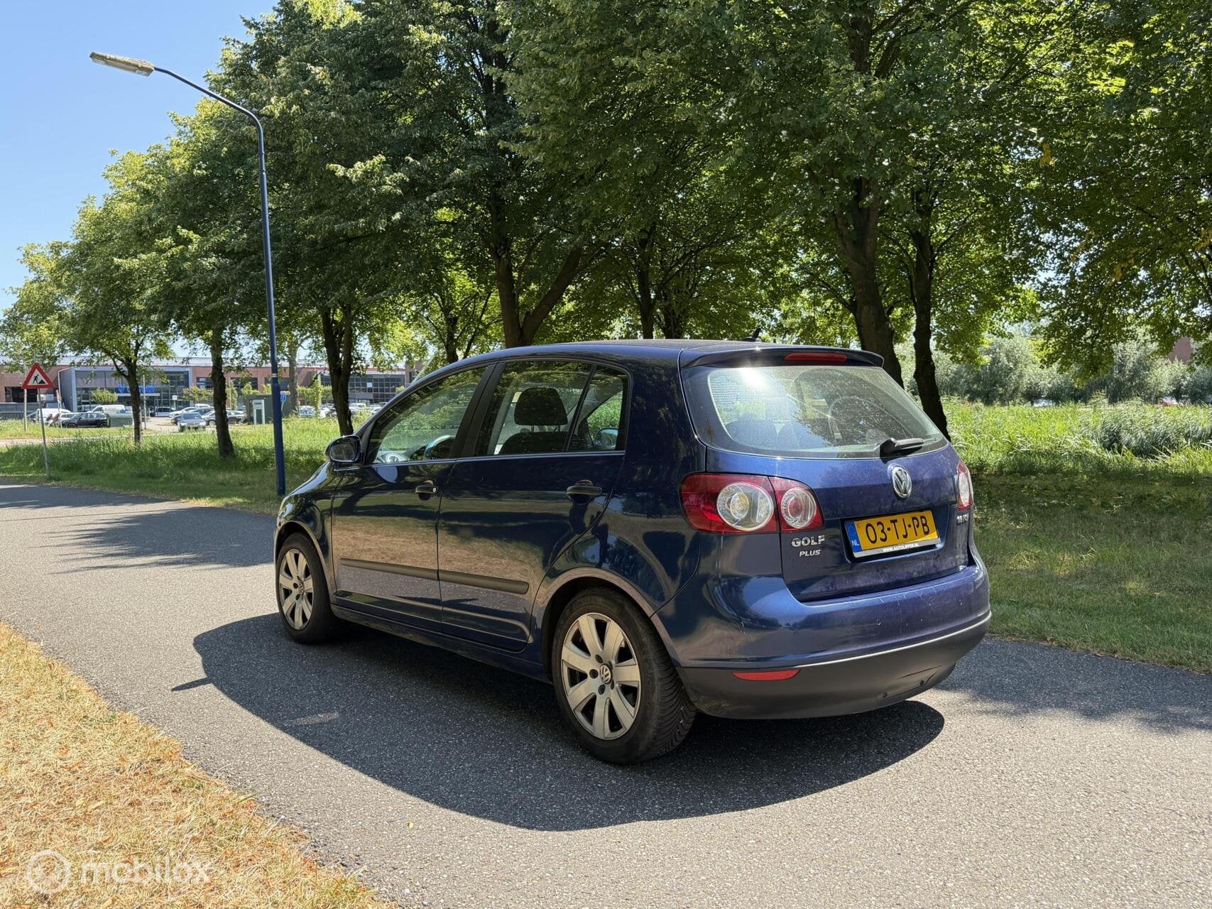 Volkswagen Golf Plus 1.6 FSI Comfortline*AUTOMAAT*CRUISE*NAV, Auto's, Volkswagen, Stof, Gebruikt, Zwart, 4 cilinders