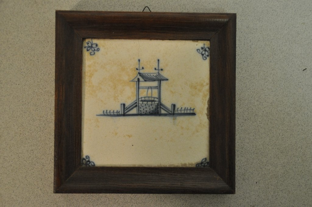 antieke tegels (Tichelaar?) 12x12, Ophalen of Verzenden