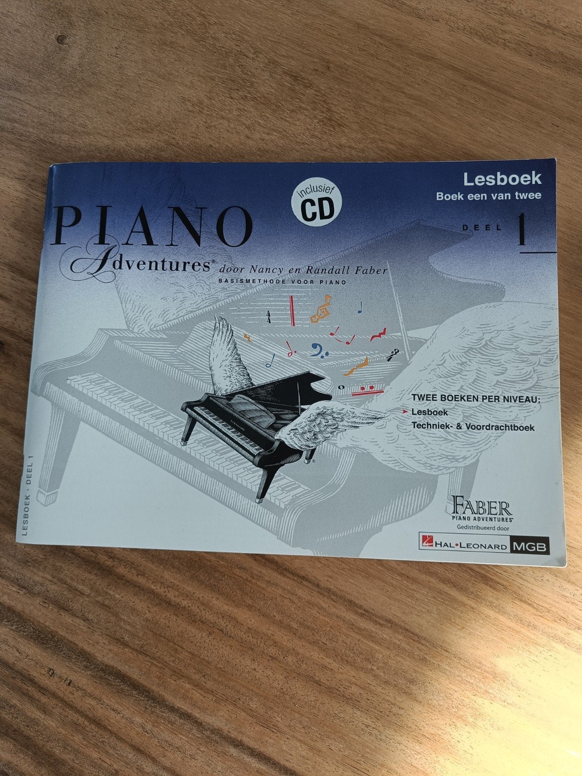 Piano Adventures Lesboek Deel 1 met CD - Basismethode, Klassiek, Les of Cursus, Ophalen of Verzenden, Zo goed als nieuw