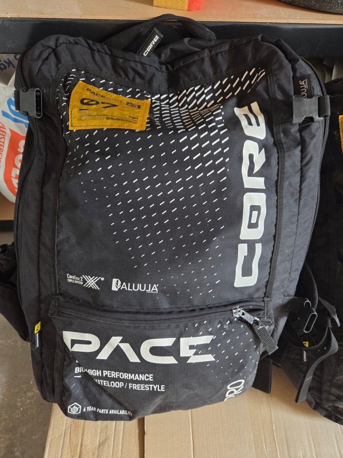 Core Pace Pro 7m - Nieuwstaat, Ophalen of Verzenden, Kite, 7 m², Geen board
