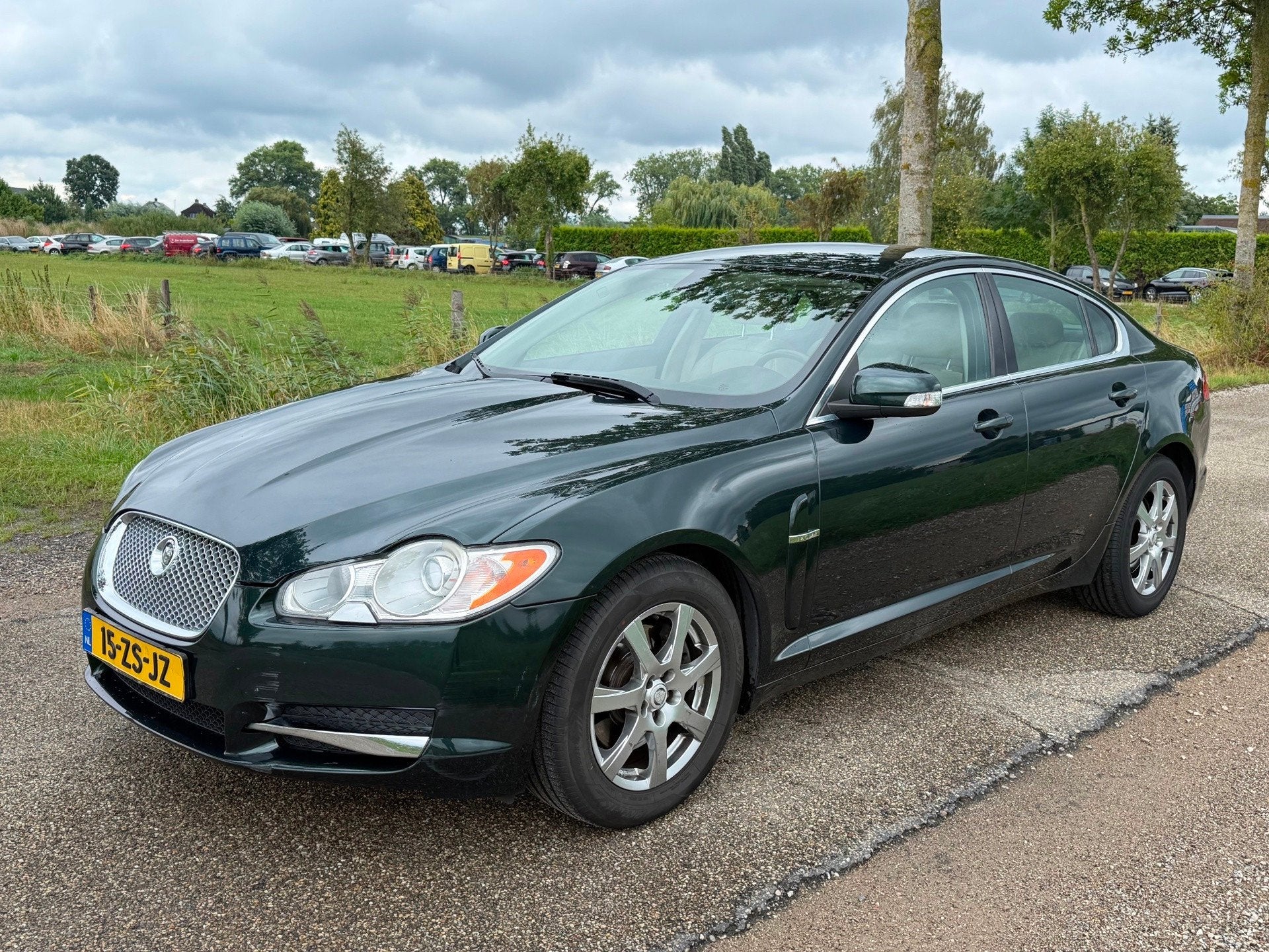 Jaguar XF 3.0 V6 Luxury AUT Leder APK 04-2027 NAP, Auto's, Automaat, 238 pk, Achterwielaandrijving, Gebruikt
