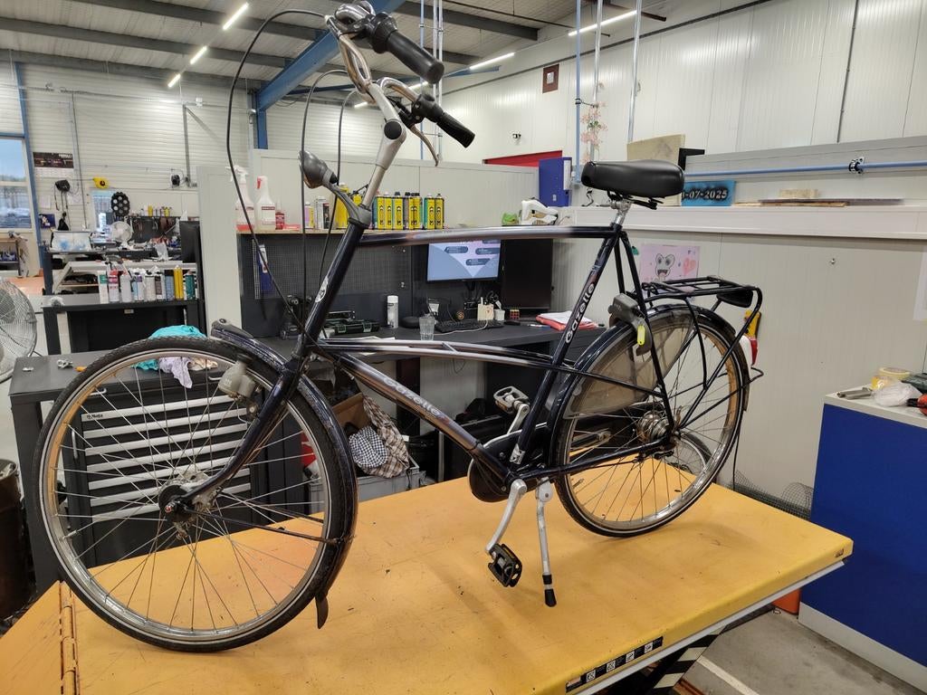 Hoge Herenfiets - Gazelle met 7 versnellingen, Fietsen en Brommers, Fietsen | Heren | Herenfietsen, Gebruikt, Gazelle, 65 cm of meer