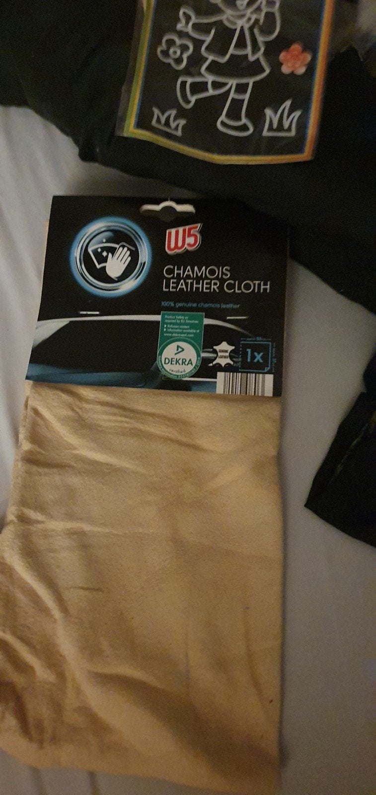 W5 Zeemleren Doek - 100% echt zeemleer, Verzenden