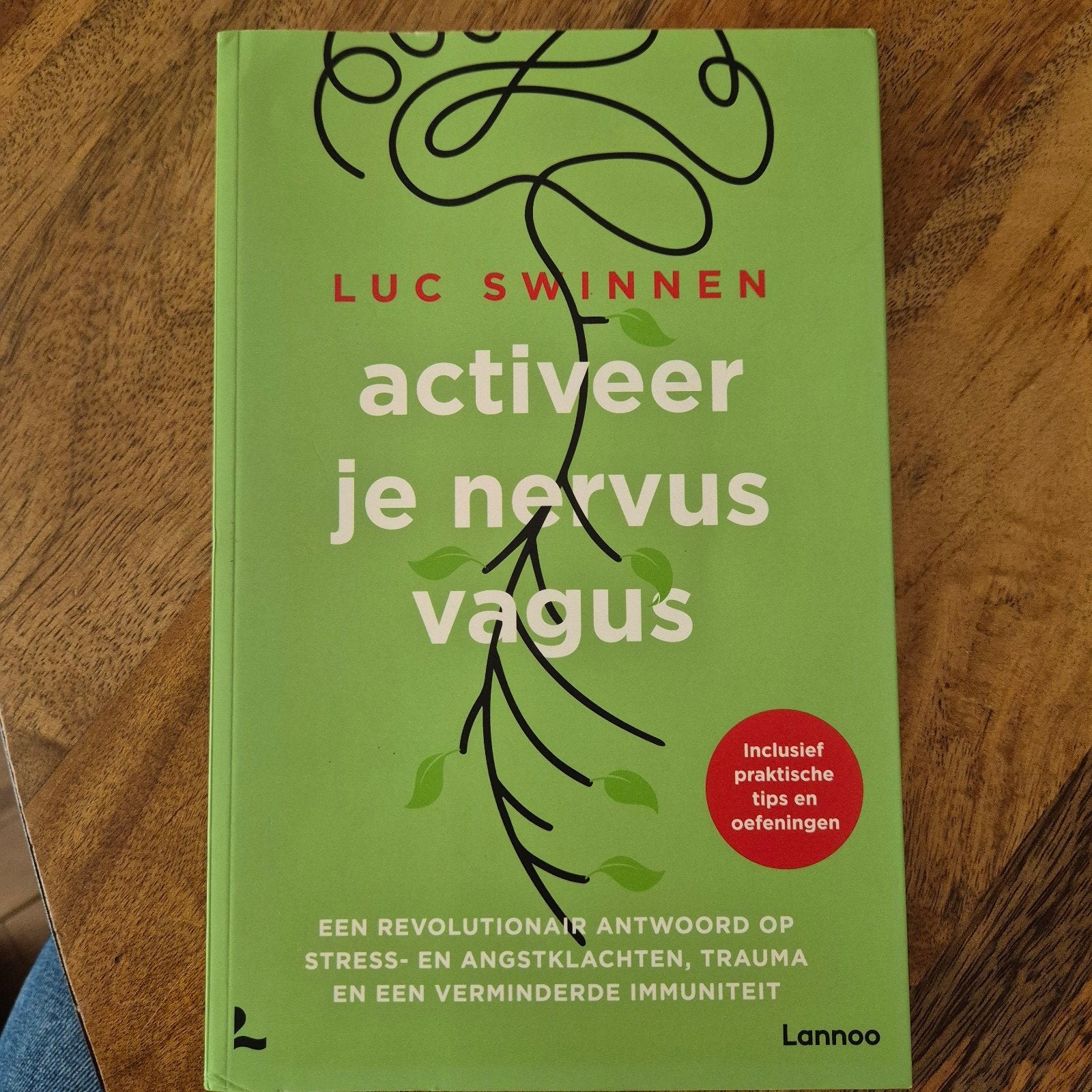 Activeer je nervus vagus - Luc Swinnen (Zo goed als nieuw), Ophalen of Verzenden, Zo goed als nieuw, Gezondheid en Conditie, Luc Swinnen