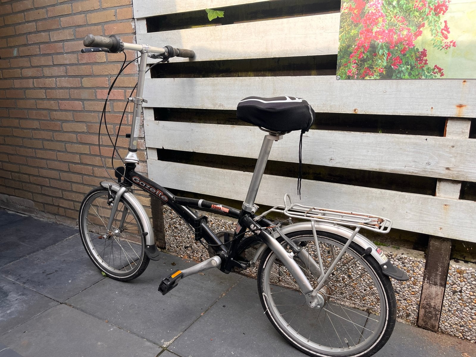 Gazelle Vouwfiets - Compact en Handig, Fietsen en Brommers, Fietsen | Vouwfietsen, 20 inch of meer, Gebruikt, Velgrem, Versnellingen