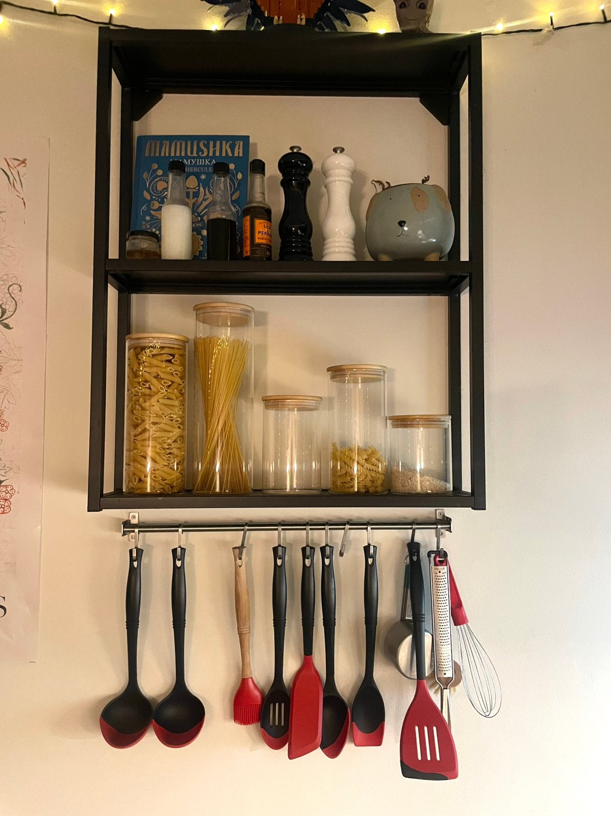 Enhet ikea wandrek, Huis en Inrichting, Ophalen, Met plank(en), Zo goed als nieuw, Minder dan 150 cm
