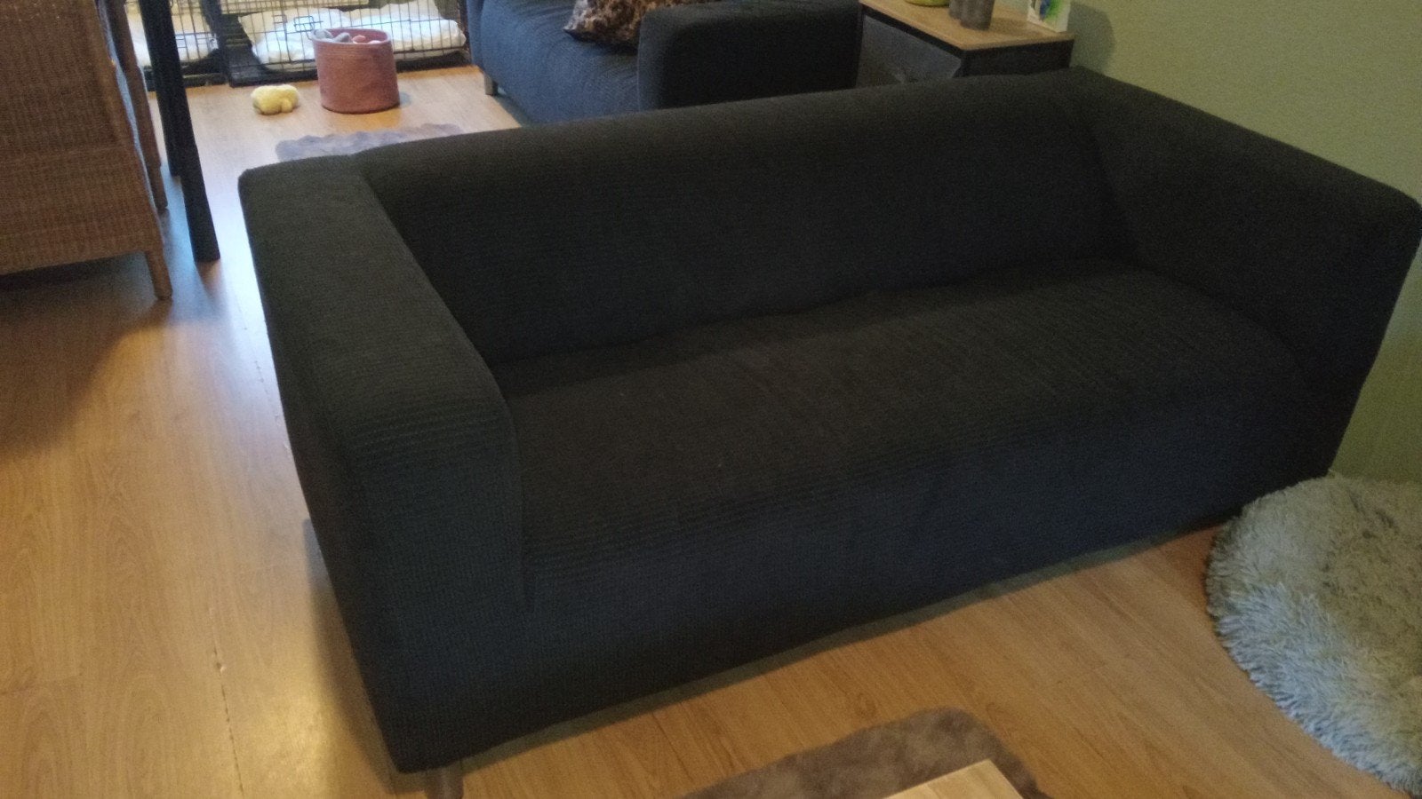 GRATIS OP TE HALEN... 2 fijne 2zits klippan banken, Ophalen, Gebruikt, 150 tot 200 cm, Tweepersoons