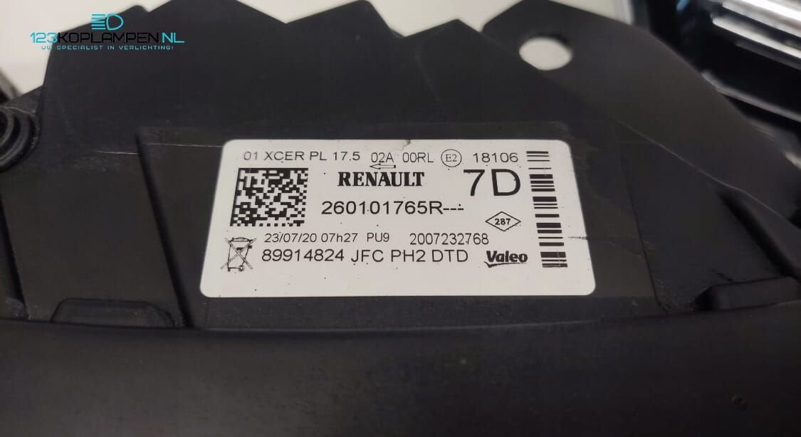 Renault Espace 5 Matrix led koplamp links rechts facelift, Gebruikt, -, Renault, -