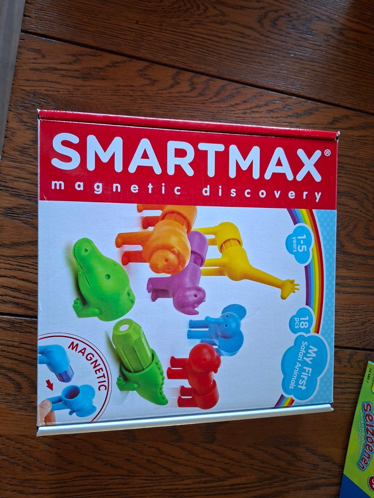 SmartMax My First Safari Animals Magnetisch Speelgoed, Kinderen en Baby's, Speelgoed | Educatief en Creatief, Ophalen of Verzenden