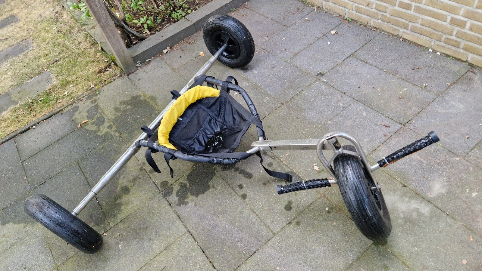 Peter Lynn kitebuggy strandbuggy, Watersport en Boten, Kitesurfen, Ophalen, Gebruikt, Overige typen