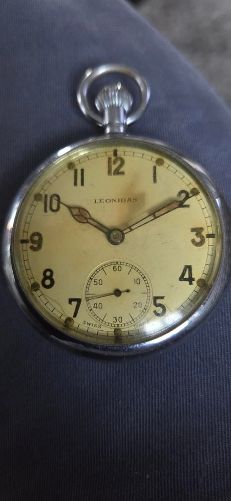 WW2 military watch. LEONIDAS, Ophalen of Verzenden, Duitsland
