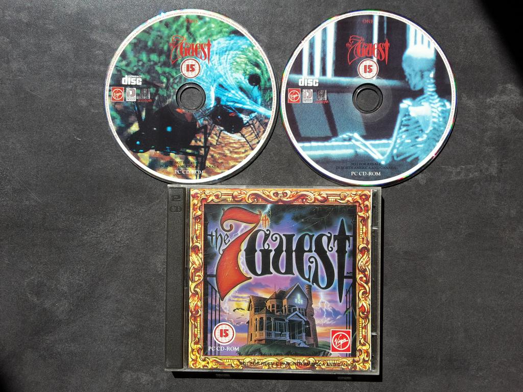PC Game - The 7th Guest - CD-Rom Spel, Spelcomputers en Games, Games | Pc, Zo goed als nieuw, Avontuur en Actie, 1 speler, Vanaf 12 jaar