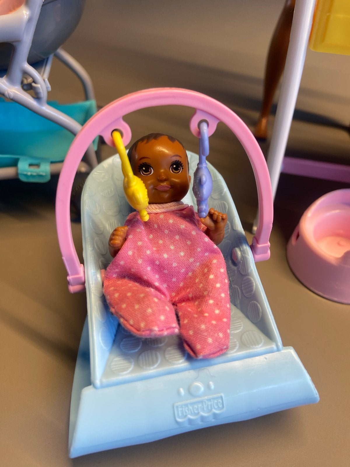 Barbie kinderopvang met baby’s en spulletjes, Kinderen en Baby's, Ophalen of Verzenden, Zo goed als nieuw, Barbie