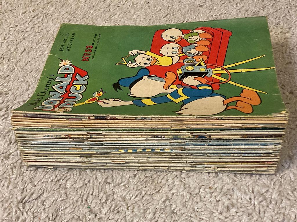 36x Donald Duck Weekblad - Jaargang 1960 - Kan per stuk, Boeken, Strips | Comics, Gelezen, Meerdere comics, Europa, Ophalen of Verzenden