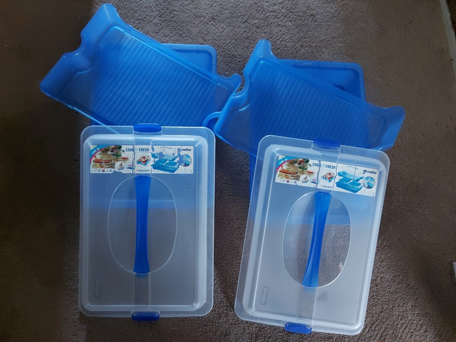 2x Rotho Partybutler Cool & Fresh - 43x29x11.5 cm, Kunststof, Ophalen of Verzenden, Overige merken, Overige typen