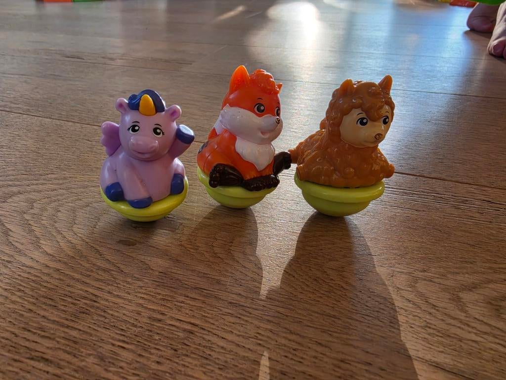 VTech ZoomiZooz Tuimeldiertjes: Eenhoorn, Vos, Alpaca, Ophalen of Verzenden, Zo goed als nieuw, Overige typen