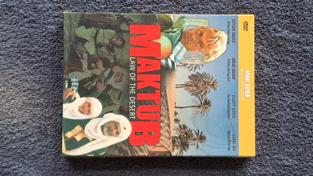 Maktub: Law of the Desert "Rutger Hauer", Vanaf 16 jaar, Ophalen of Verzenden, Zo goed als nieuw, Actie en Avontuur
