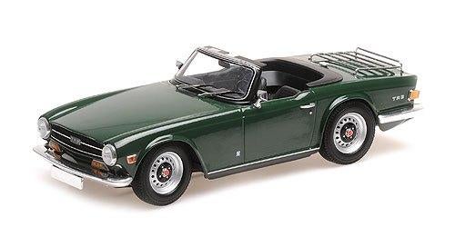 Triumph TR6 1969 Donkergroen van Minichamps 1:18